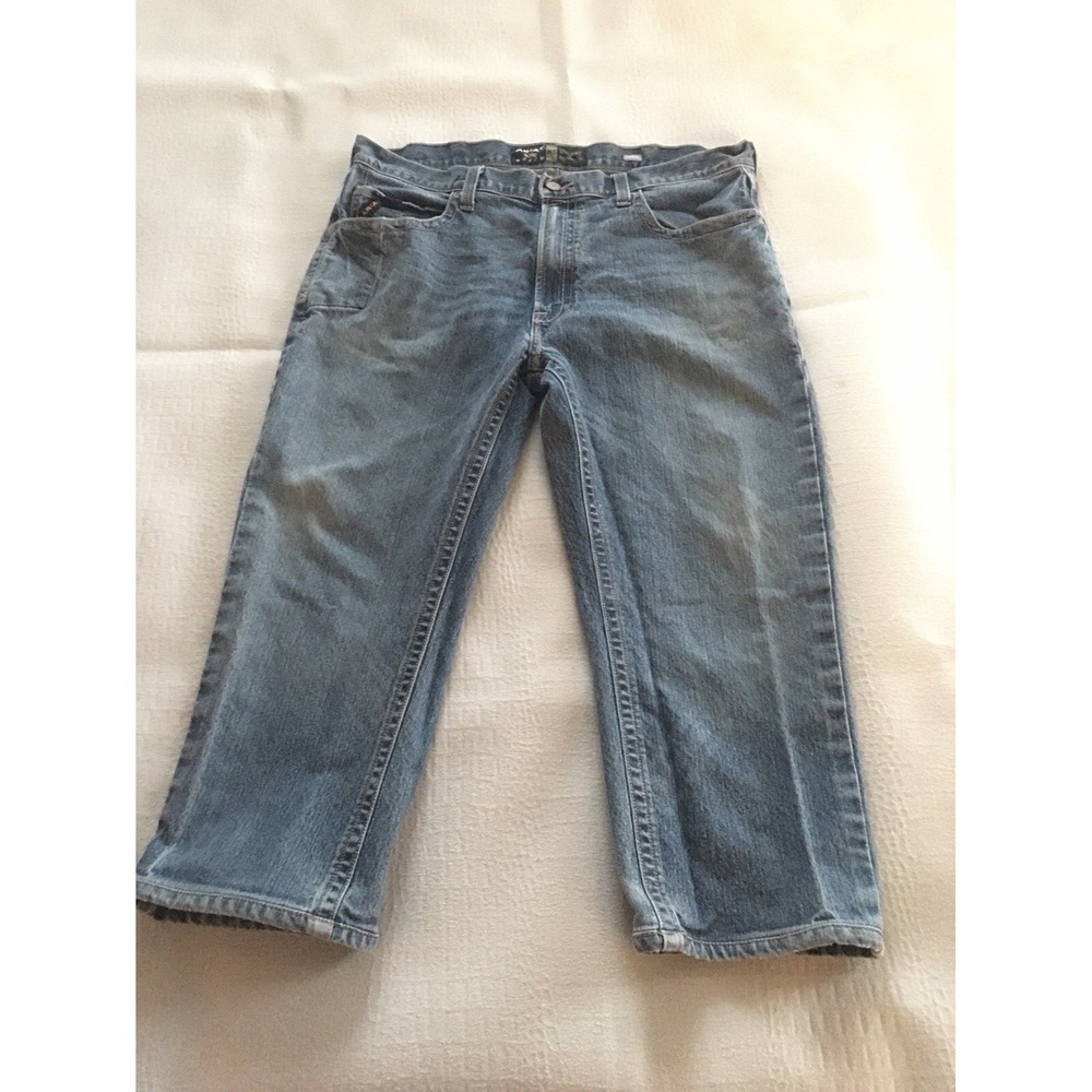 Ariat M5 Rebar Jeans Mens Size 40x30 (Altered 40x23) Denim Straight Leg Workwear